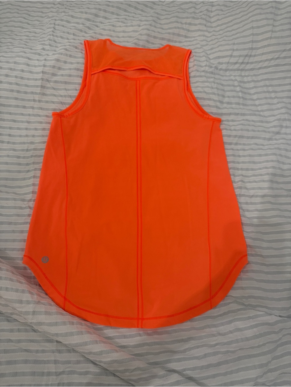 lululemon athletica Neon Orange Racerback Tank - Picture 2 of 2